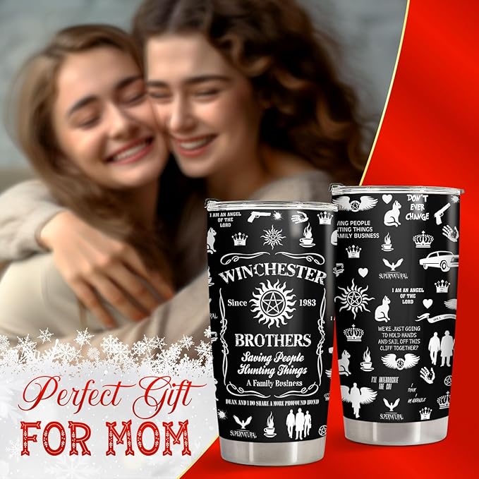 34HD Birthday Gifts for Men, Dad Tumbler with Handle and Straw, 20oz Stainless Steel Coffee Mug, Vacuum Insulated Cup with Leak-proof Lid, Funny Gifts for Men, Dad, Grandpa, Uncle Christmas Gift