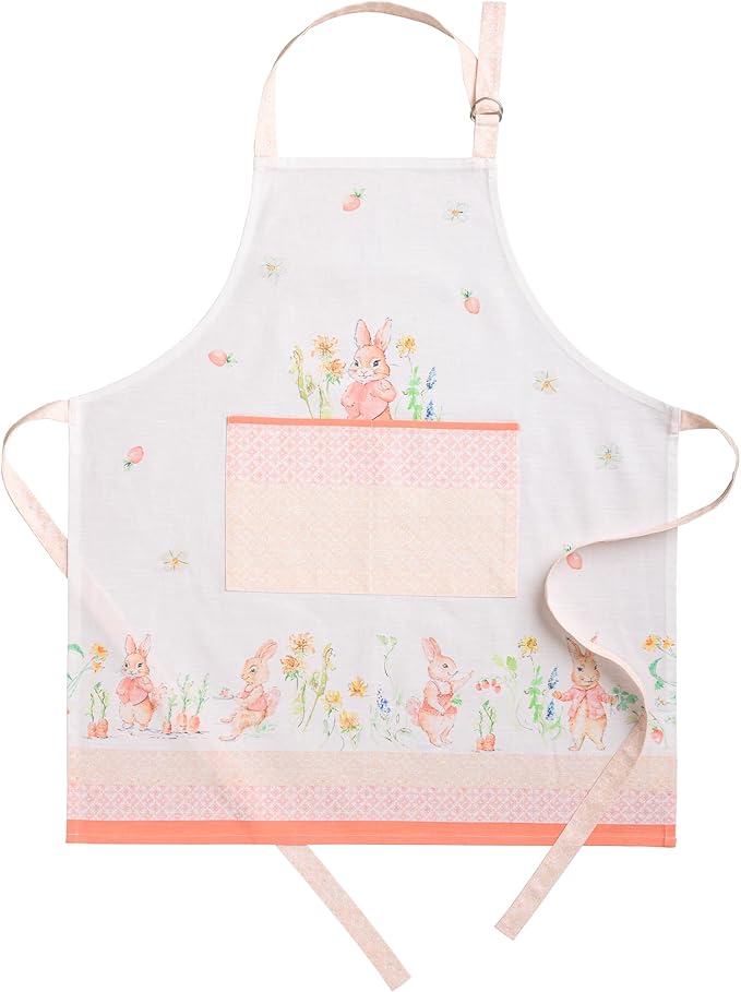 Maison d' Hermine 100% Cotton Apron for women with Pocket Kitchen Chef Apron for Men Cooking Gardening Server Waitress