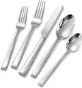 KEAWELL Premium Imperial 20-Piece Silverware Set, Service for 4 – Heavy Duty 18/10 Stainless Steel Flatware, Dishwasher Safe for Elegant Dining and Holiday Hosting (20, Silver)