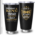 80th Birthday Gifts for Him, 80th Birthday Gifts for Men, Gift for 80 Year Old Man Tumbler, 20oz Coffee Tumbler, 80 Year Old Gifts for Men Coffee Mugs