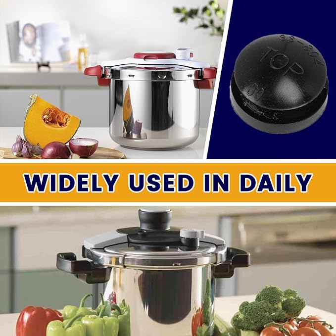 4-PACK 09915 Pressure Cooker Overpressure Plug, fits for Presto,Pressure Cooker accessories