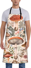 Octopus Apron for Women Men 28x33in, Kitchen Chef Aprons with 2 Pockets, Polyester, Underwater Octopus Apron