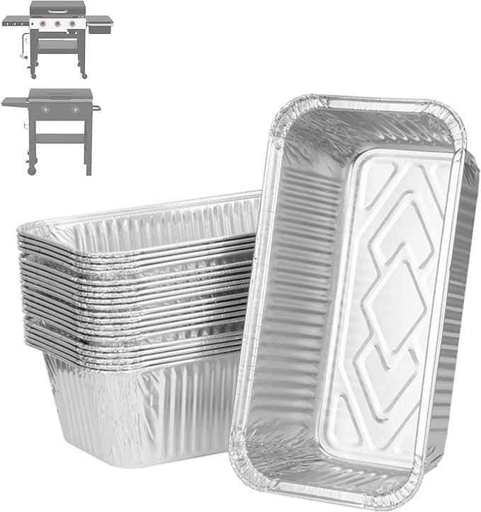 Aluminum Drip Liner for Nexgrill Daytona 3/4 Burner 720-1057 720-1058 720-1115, Grease Catcher Drip Liner for Nexgrill Grease Tray Replacement, Replacement for Nexgrill Daytona Drip Pan