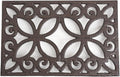 Sungmor Rectangle Cast Iron Trivets, Metal Trivet for Hot Pots and Pans, Heavy Duty Rustic Wood Stove Tea Pot Trivet, Decorative Hot Pot Holder for Kitchen Counter and Dining Table