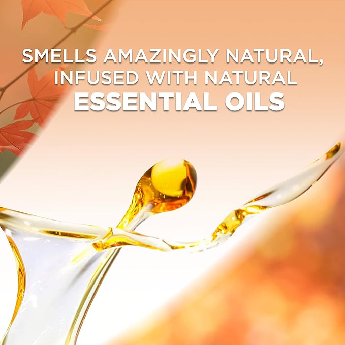 Air Wick Plug In Scented Oil Refill,Fall Scent, Fall Décor, Apple Cinnamon Medley, 5 ct