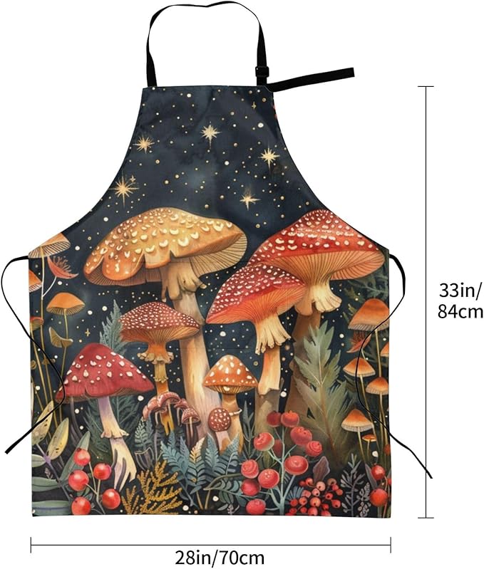 DADABULIU Apron Cooking With Pockets Adjustable Bib For Men Women Waterproof Chef Home Grilling BBQ Drawing