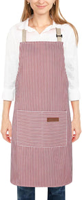 Personalized Aprons Custom Women Men Apron with Pockets Chef for Baking Bbq Grill Embroidered with Name Text