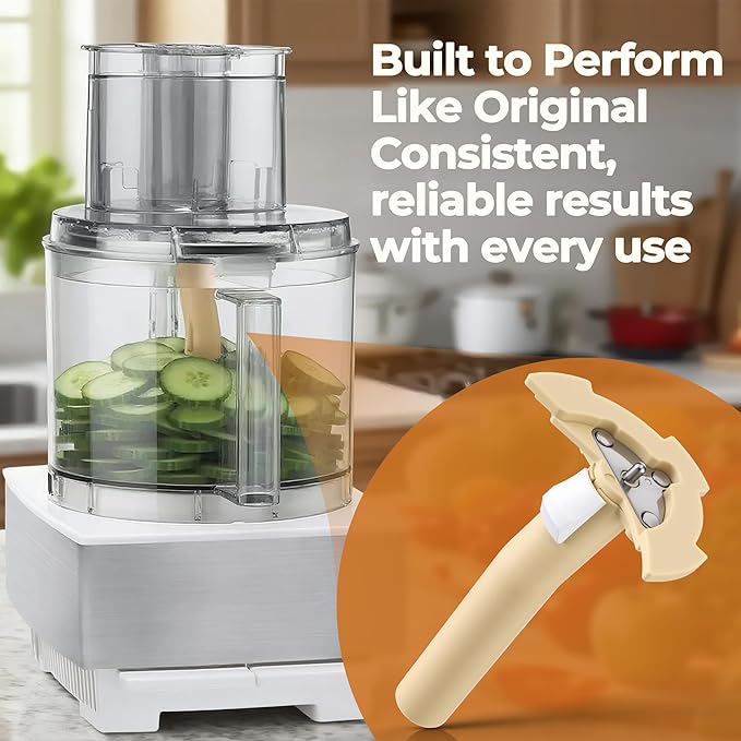 Replacement Parts DLC-039ATX-1 Compatible with Cuisinart 14 Cup Food Processor, Detachable Stem Compatible with DFP-14, DLC-2014 & MP-14 Models