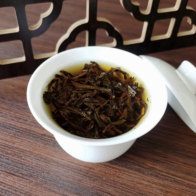 ChaWuWarmSun [S] Lapsang Souchong Black Tea Loose Leaf,8.8oz/250g,No Smokey Taste,WuYi HongCha,Chinese KongFu Red Tea