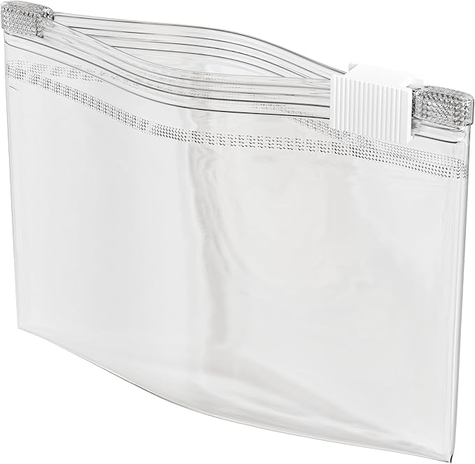 1000 Count - Slider Zip Food Storage Snack Bags, 4" x 3" 2 Mil, Strong & Durable For Freezer Storage, For Nuts, Candy, Snacks, Seeds, Jewelry & More. GPI