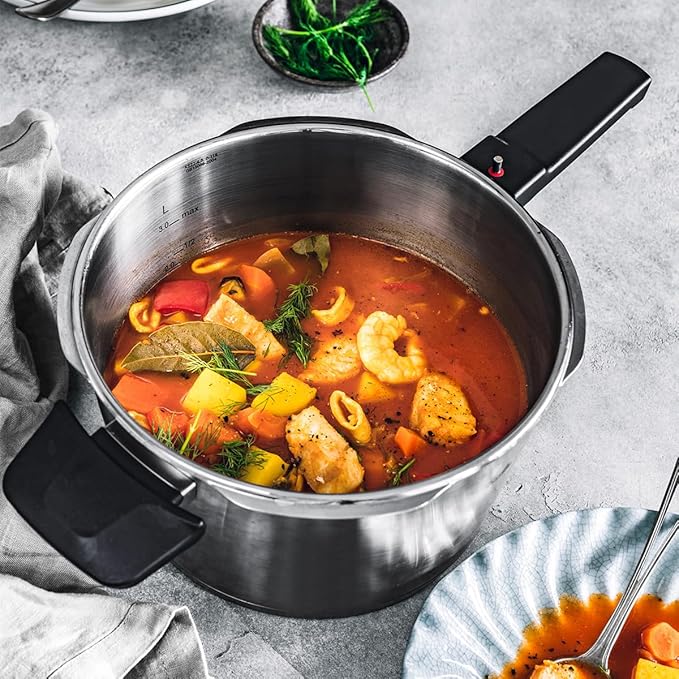 Fissler Vitaquick Premium Pressure Cooker, 4.8 Quart