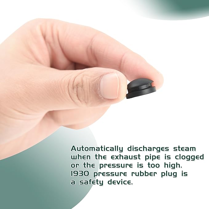 Pressure Cooker Plug Rubber Safety Device That Automatically Vents Steam Fits (1930 - Overpressure Plug) Pressure Cookers/Canners Parts