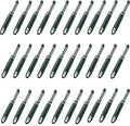 30 Pack Vegetable Potato Peeler for Kitchen,Ergonomic Soft-Touch Handle-Black (Aquamarine, 30 Pack)
