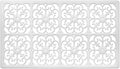 GASARÉ, Extra Large, Thick, Silicone Trivet for Hot Dishes, Pots, and Pans, Heat Resistant Mat for Countertop, Hot Pad for Kitchen, Easy to Clean, 21 x 12 x 3/8 Inches, White
