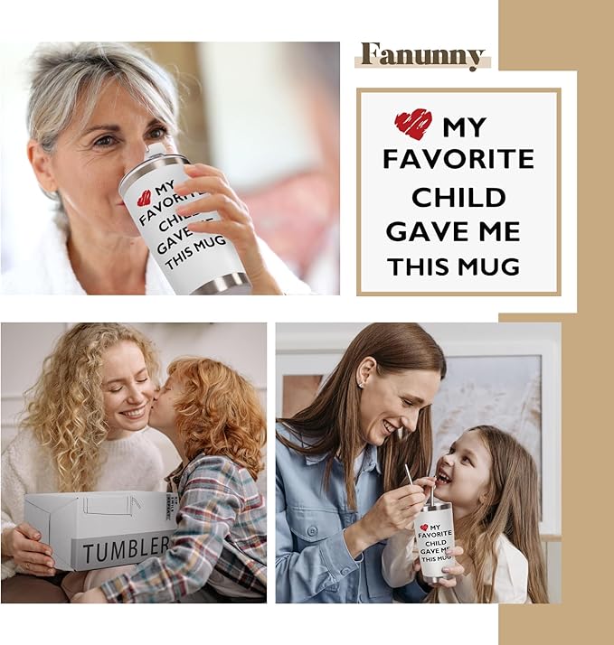 Best Mom Ever Mug, Best Dad Ever Tumbler, Father's Day Gifts for Dad Men, Mother's Day Gift for Mom Women from Daughter Son, Gifts for Grandpa Husband Wife Uncle- Tumbler 20 OZ