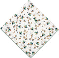 21x21 inches 100% Cotton Bandana for Women - Soft Square Scarf, Multi-Purpose Head Covering, Hair Bandana