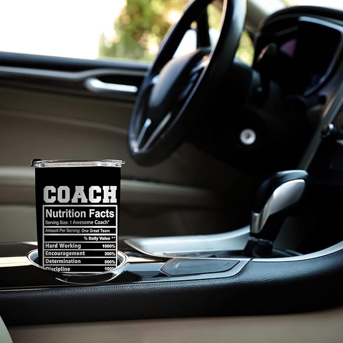 Lacrosse Coach Gifts, Lacrosse Gifts, 20oz Stainless Steel Tumbler with Lid Straw