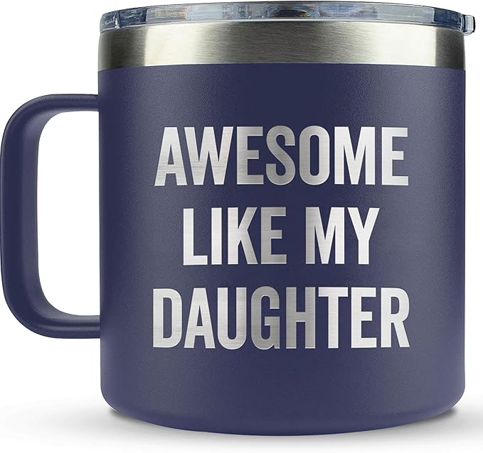 Christmas Gifts for Dad, Men - Gifts for Dad from Daughter, Son - Dads Birthday Gift Ideas, Happy Birthday gifts for Dads, Fathers - Best Dad Ever Gift, Present for dads - 14 Oz dad Mug