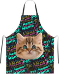 Custom Face Apron for Men Women, Personalized Photo Apron with Pockets, Customized Kitchen Aprons