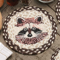 BLACK FOREST DECOR Racoon Jute Trivet