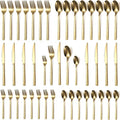 Silverware Set of 40 Stainless Steel Flatware Set for 8 Includes Forks Spoons Knives Kitchen Cutlery Sets for Home Restaurant Hotel