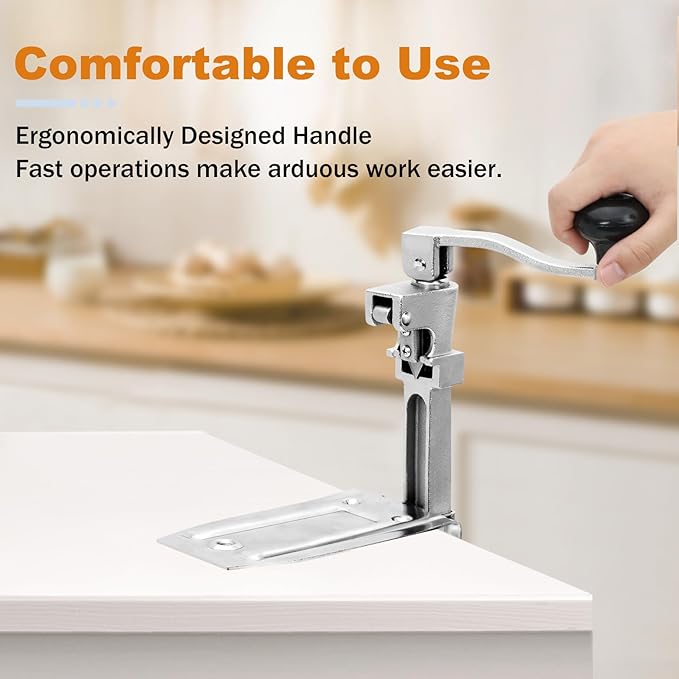 Commercial Can Opener Heavy Duty Replace #2 12100, Industrial Can Opener, 16” Manual Can Opener with Stainless Steel Blade for Restaurant, Hotel, Bar, Home