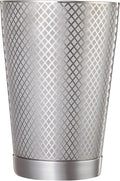 Barfly 18 oz. Diamond Lattice Shaker, Stainless Steel