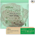 Compostable Gallon Food Storage Freezer Bags, 50 Count | 2 Mil | 10.5" * 10.7", Freshness Easy Open Biodegradable, Eco-Friendly Reclosable Compost Zippper Bags
