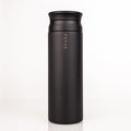 FORME - Blender Shaker Bottle, Leakproof Double Insulated Stainless Steel, Noiseless Shaker Bottle for Hot & Cold Drinks, Ideal for Protein & Supplement Shakes (Charcoal, 23.7 ounces)