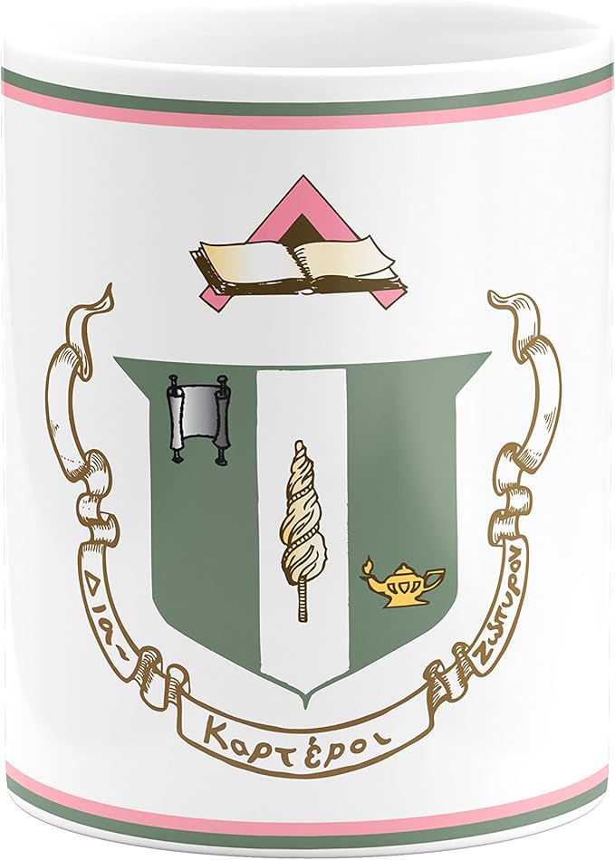 Delta Zeta Ceramic Coffee Mug 11 OZ Tea Cup (Delta Zeta - 4)