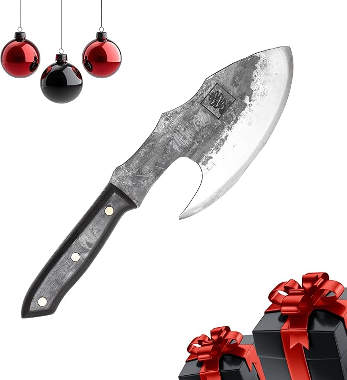 COOLINA Machado Handmade Butcher Knife, Macho Cleaver Knife for all Heavy-duty Chopping, Cutting Meat, Vegetables