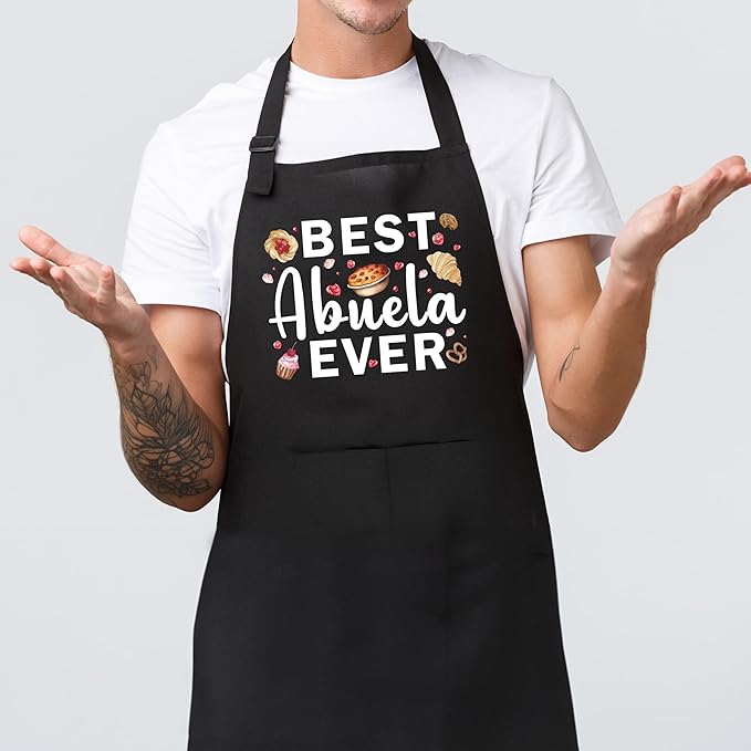 Funny Cafeteria Crew Aprons with Pockets, Cafeteria Worker Staff Appreciation Gifts
