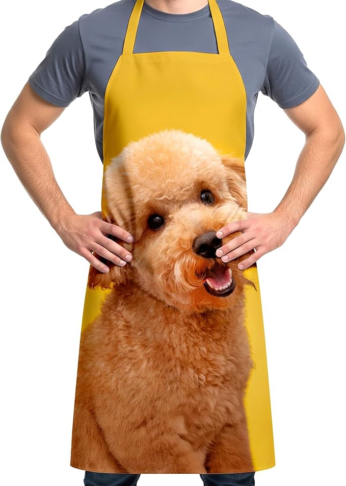 Winslow & Brody Custom Photo Aprons - Ships Next Day - USA Made - Gift for Loved Ones - Chef Apron for Women and Men