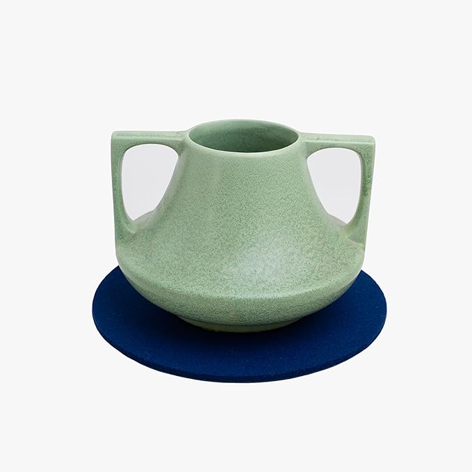 Graf Lantz - Trivets for Hot Dishes - Heat Resistant 100% Merino Wool - Hot Pads for Kitchen, Countertops, Tables, Sizzling Dishes, Pots & Pans - Home Decor, Kitchen Accessories - 10", Midnight