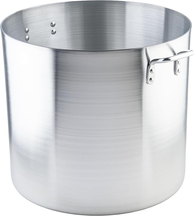 Winware Professional Aluminum 80 Quart Stockpot