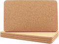 Cork Trivet, High Density Fine Particle Thick Cork Trivets for Hot Dishes, 12 x 7 Inch Heat Resistant Cork Coaster, Rectangle Cork Placemats Cork Hot Pads for Kitchen, 4 Pcs