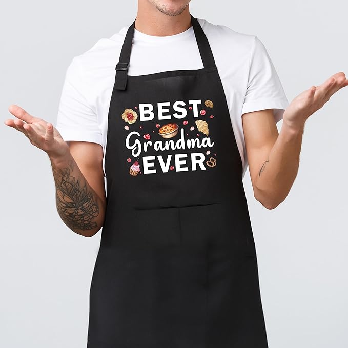 Funny Cafeteria Crew Aprons with Pockets, Cafeteria Worker Staff Appreciation Gifts