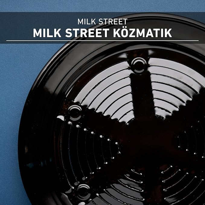 Milk Street Közmatik Grilling Pan – Fire-Roasted Flavor, Easy Clean, Perfect for Gas Burners and Grills