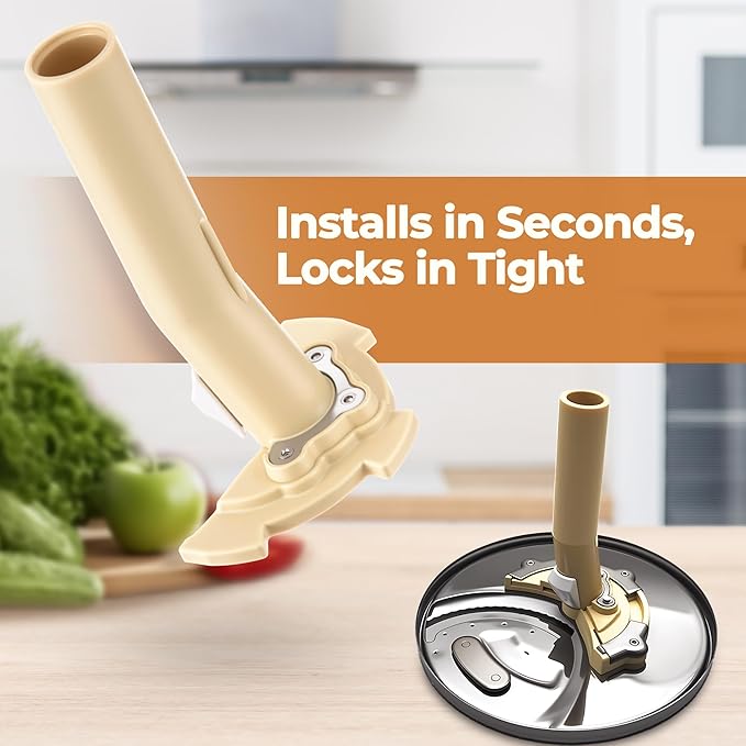 Replacement Parts DLC-839ATX-1 Compatible with Cuisinart 11 Cup Food Processors, Replacement Detachable Stem Compatible with DFP-11, DLC-2011, DLC-8S, DLC-8SY,DLC-2011CHBY,DLC-14,DFP-14BCNY