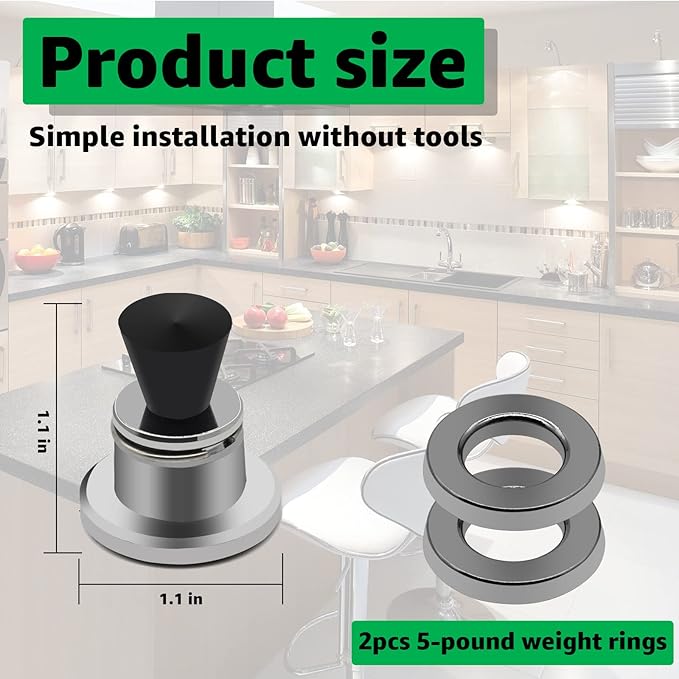 50332 3-Piece Pressure Regulator 5-10-15lb Compatible with Presto Pressure Cooker - Replaces 0171001 0174001 6803571 0175510