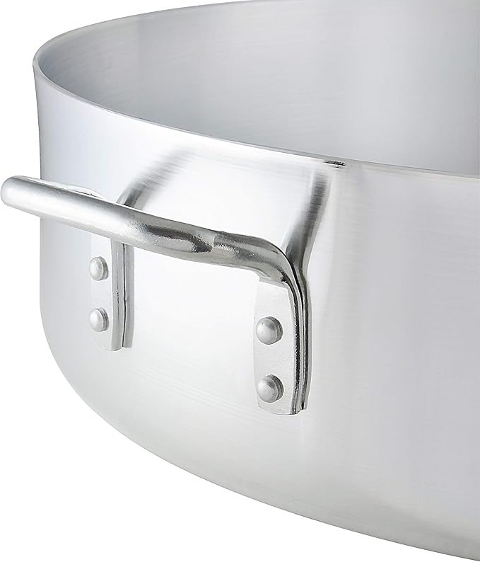 Thunder Group 14 Quart Aluminum Braiser with Lid