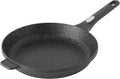 BergHOFF GEM Non-stick Cast Aluminum Frying Pan 11" 2.5 qt. Stay-cool Detachable Handle Ferno-Green PFOA-Free Induction Cooktop Fast Heating Oven Safe