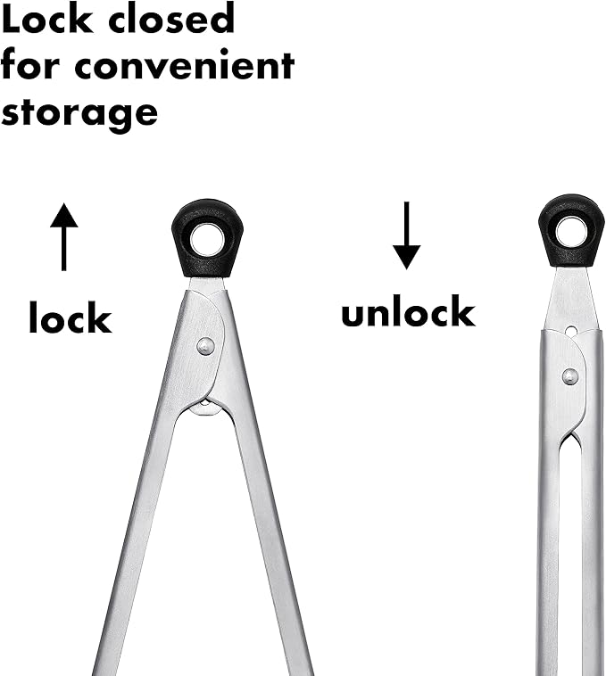 OXO Good Grips Stainless Steel Mini Tongs - 2 Pack