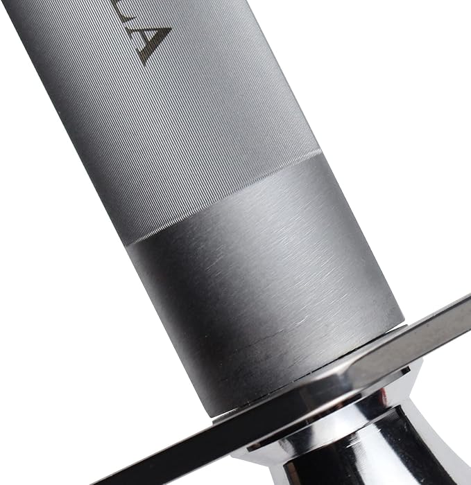 Sharpening Steel Knife Sharpener Rod Flat 10 Inches Honing Steel for Knives Dark