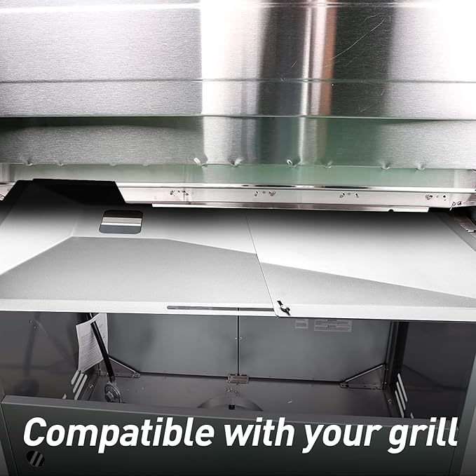 Drip Pan fits Nexgrill Parts, Adjustable with Drip Tray Suitable for Dyna Glo, Kenmore BHG, Grill Master, Backyard, Universal Drip Tray for 3/4/5 Burner,Grease Tray for Charbroil Expert Gas Grill