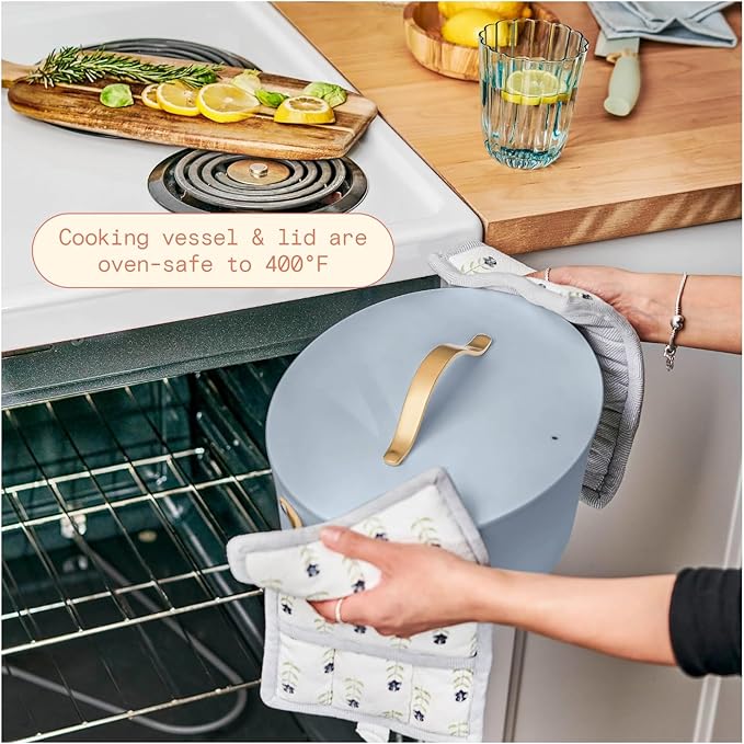 Beautiful 10-in-1 6 Qt Electric Multi-Cooker – Cook Faster & Healthier with Versatile Functions: Ideal for Holiday Recipes, Thanksgiving Sides, Christmas Parties & Family Gatherings