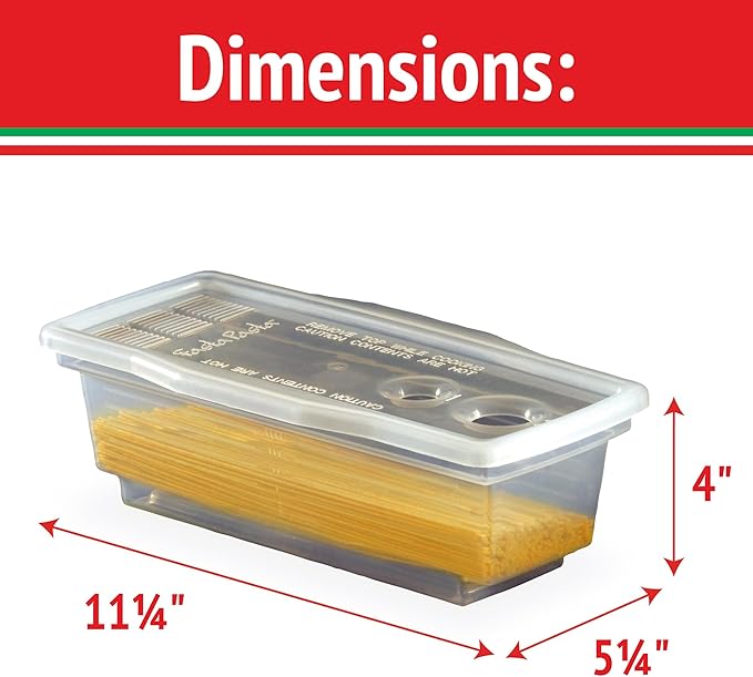 Fasta Pasta Microwave Pasta Cooker- The Original (2PK)- Cooks up to 4 Servings- No Mess, Sticking or Waiting For Boil- Perfect Al Dente Pasta Every Time- For Dorms, Kitchens, Offices- Made in the USA