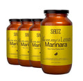 Sauz | Summer Lemon Marinara Pasta Sauce, 25 Oz Jar (4-Pack), Fresh Citrus Zest, Gluten-Free, Non-GMO, Multi-Use Tomato Sauce with Clean Ingredients – Small Batch Fresh Tomato Sauce