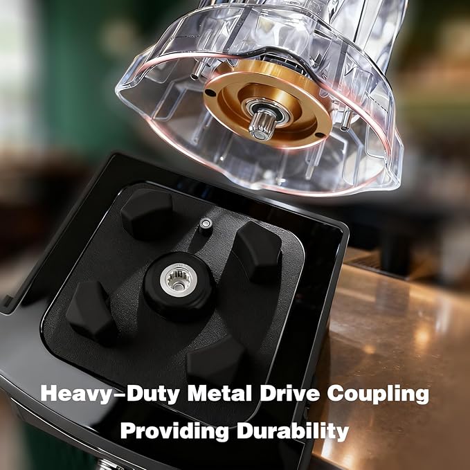 VONCI 2200W Commercial Blender With Sound Enclosure, 85OZ Large Capacity Quiet Blender For Smoothies, Heavy Duty Industrial Blenders For Restaurant, Perfect For Kitchen, Ice Crush, Milk Shake, Fruits