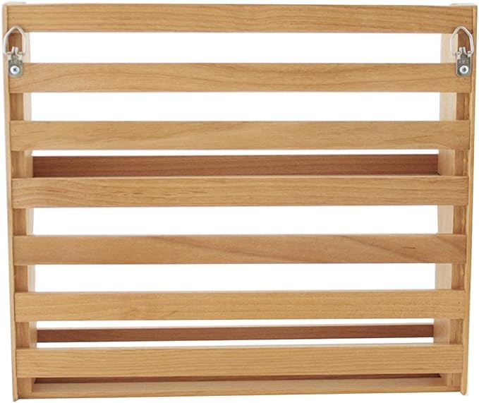 Out of the Woods of Oregon SOLID RED ALDER WOOD SPICE RACK (2 TIER)